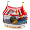 Ferplast Hamsterkooi Circus Fun Dierenverblijf 49.5x34x42.5 Cm Wit Rood Zwart -Dierenwinkel 8010690100678 1