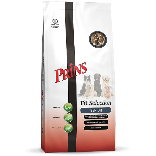 Prins Procare Fit Selection Senior Gevogelte&Vlees Hondenvoer 15 Kg 3 Prins Procare Fit Selection Senior Gevogelte&Vlees Hondenvoer 15 Kg
