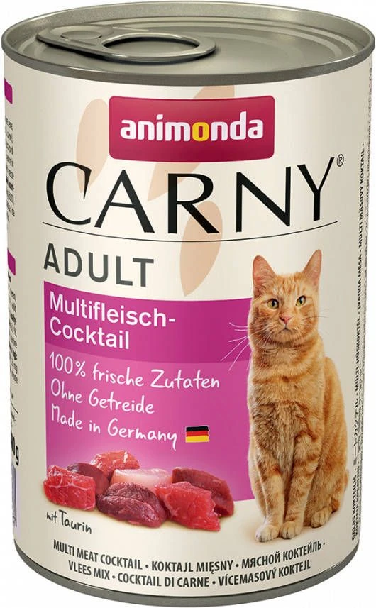 Animonda Carny 24 X 400 G Adult + 140 Ml Cat Drink Kip Gratis! Rund & Kabeljauw Met Wortelpeterselie 15 Animonda Carny 24 X 400 G Adult + 140 Ml Cat Drink Kip Gratis! Rund & Kabeljauw Met Wortelpeterselie - Afbeelding 13