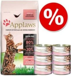 Applaws Gemengd Probeerpakket Droog & Natvoer In Voordeelset 2 Kg Adult Kip Met Lam + 6 X 156 G Kippenborst & Kaas 21 Applaws Gemengd Probeerpakket Droog & Natvoer In Voordeelset 2 Kg Adult Kip Met Lam + 6 X 156 G Kippenborst & Kaas -Dierenwinkel applaws gemengd probeerpakket droog en natvoer in voordeelset 2 kg kitten droogvoer 6 x 156 g kippen