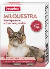Beaphar Milquestra Ontwormingsmiddel Voor De Kat(tabletten)12 Tabletten 5 Beaphar Milquestra Ontwormingsmiddel Voor De Kat(tabletten)12 Tabletten - Afbeelding 3