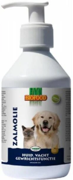 Biofood BF Petfood Zalmolie Voor Hond En Kat 500 Ml 4 + 1 Gratis 15 Biofood BF Petfood Zalmolie Voor Hond En Kat 500 Ml 4 + 1 Gratis -Dierenwinkel biofood zalmolie 500 ml 25496