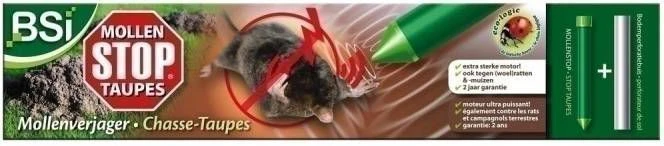 Massamarkt Bsi Mollenverjager Mollen Stop 40cm Groen 2 Delig 5 Massamarkt Bsi Mollenverjager Mollen Stop 40cm Groen 2 Delig - Afbeelding 3