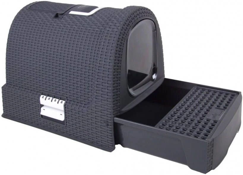 Curver Kattenbak Met Kap 51x38x39, 5 Cm Antraciet 400460 14 Curver Kattenbak Met Kap 51x38x39, 5 Cm Antraciet 400460 - Afbeelding 12