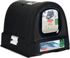 Curver Kattenbak Met Kap 51x38x39, 5 Cm Antraciet 400460