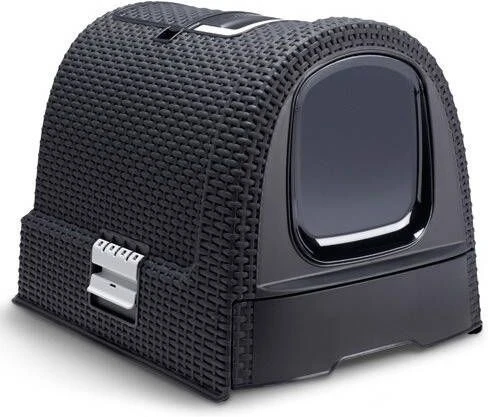 Curver Kattenbak Met Kap 51x38x39, 5 Cm Antraciet 400460 22 Curver Kattenbak Met Kap 51x38x39, 5 Cm Antraciet 400460 - Afbeelding 20