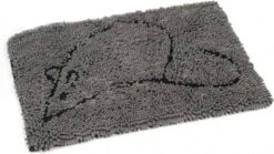 DOG GONE SMART Droogloopmat Voor Katten 60x40 Cm Grijs -Dierenwinkel dog gone smart droogloopmat voor katten 60x40 cm grijs 477021