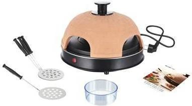 Emerio Quattro Pizzaoven PO 115985 Voor 4 Personen Zwart/Terracotta 3 Emerio Quattro Pizzaoven PO 115985 Voor 4 Personen Zwart/Terracotta