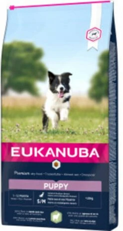 Eukanuba Puppy Small Medium Met Lam & Rijst Hondenvoer 2 X 2, 5 Kg -Dierenwinkel eukanuba puppy small medium lam rijst 2 5 kg 117574