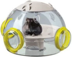 Ferplast Hamster Woonruimte Lab Dierenverblijf 22.5x20.7x14.3 Cm Transparant -Dierenwinkel ferplast lab 47825