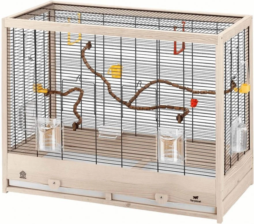 Ferplast Vogelkooi Giulietta 6 81x41x64 Cm 52067217 4 Ferplast Vogelkooi Giulietta 6 81x41x64 Cm 52067217 - Afbeelding 2