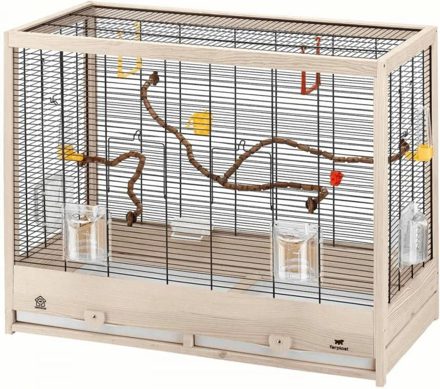 Ferplast Vogelkooi Giulietta 6 81x41x64 Cm 52067217 3 Ferplast Vogelkooi Giulietta 6 81x41x64 Cm 52067217