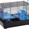 Flamingo Hamsterkooi Jaro 2 50, 5x33x32, 5 Cm Zwart En Blauw -Dierenwinkel flamingo hamsterkooi jaro 2 50 5x33x32 5 cm zwart en blauw 980938