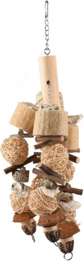 Flamingo Vogelspeelgoed Sully 65 Cm Rattan En Spons 4 Flamingo Vogelspeelgoed Sully 65 Cm Rattan En Spons - Afbeelding 2