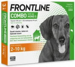 Frontline Combo S: Van 2 Tot 10 Kg Anti Vlooienmiddel En Tekenmiddel Hond 3 Pipetten -Dierenwinkel frontline combo hond 15182