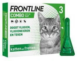 Frontline Combo Spot On Anti Vlooien En Teken Druppels Kat Vanaf 1 Kg 6 Pipetten 5 Frontline Combo Spot On Anti Vlooien En Teken Druppels Kat Vanaf 1 Kg 6 Pipetten - Afbeelding 3