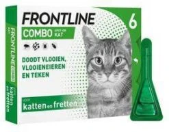Frontline Combo Spot On Anti Vlooien En Teken Druppels Kat Vanaf 1 Kg 6 Pipetten 18 Frontline Combo Spot On Anti Vlooien En Teken Druppels Kat Vanaf 1 Kg 6 Pipetten -Dierenwinkel frontline combo kat 6 pipetten 845