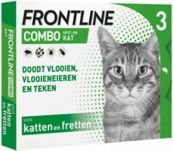 Frontline Combo Spot On Anti Vlooien En Teken Druppels Kat Vanaf 1 Kg 6 Pipetten 20 Frontline Combo Spot On Anti Vlooien En Teken Druppels Kat Vanaf 1 Kg 6 Pipetten -Dierenwinkel frontline combo spot on kat 3 pipetten 49709