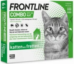 Frontline Combo Spot On Anti Vlooien En Teken Druppels Kat Vanaf 1 Kg 6 Pipetten 21 Frontline Combo Spot On Anti Vlooien En Teken Druppels Kat Vanaf 1 Kg 6 Pipetten -Dierenwinkel frontline combo spot on kat 6 pipetten 22166