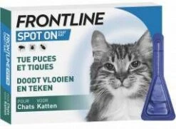 Frontline Spot On Anti Vlooien En Teken Druppels Kat Vanaf 1 Kg 6 Pipetten 24 Frontline Spot On Anti Vlooien En Teken Druppels Kat Vanaf 1 Kg 6 Pipetten -Dierenwinkel frontline spot on kat 4 pipetten 575