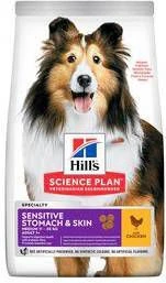 Hill's Science Plan 15% Korting! Droogvoer Sensitive Stomach & Skin Medium Met Kip(14 Kg ) 6 Hill's Science Plan 15% Korting! Droogvoer Sensitive Stomach & Skin Medium Met Kip(14 Kg ) - Afbeelding 4