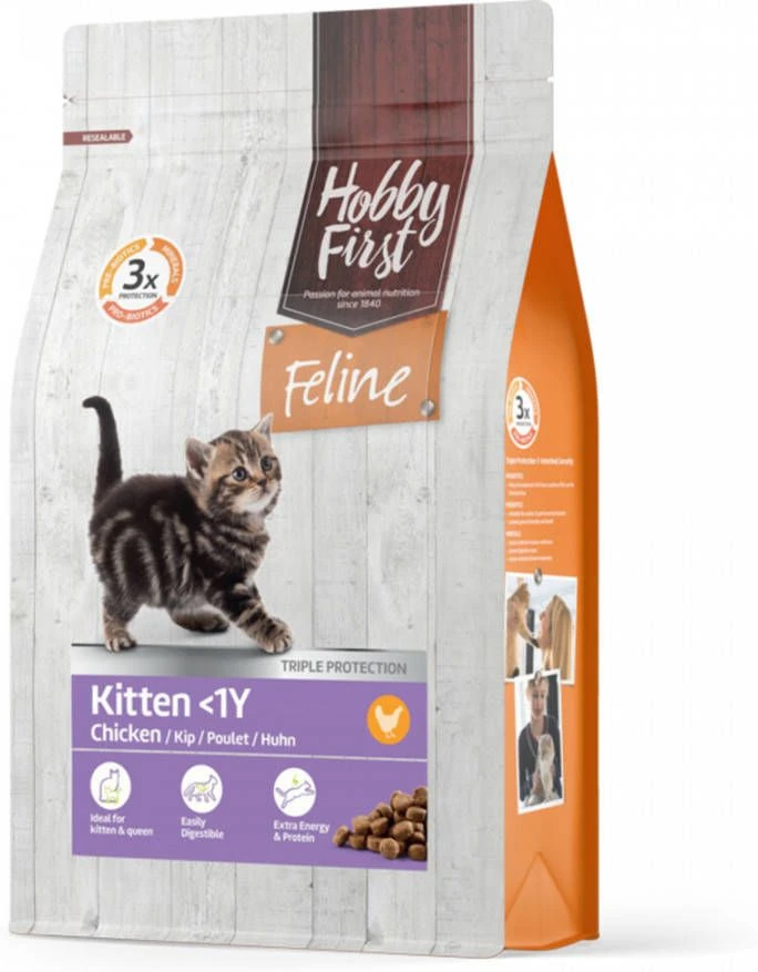 Hobbyfirst Feline Kitten Kip Kattenvoer 2 X 4, 5 Kg 4 Hobbyfirst Feline Kitten Kip Kattenvoer 2 X 4, 5 Kg - Afbeelding 2