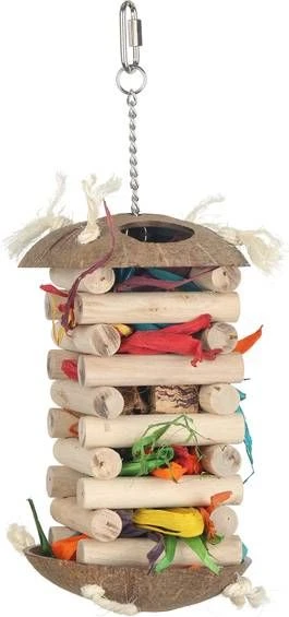 Homestyle Vogelspeelgoed Stacker Vogelspeelgoed 11x33 Cm 3 Homestyle Vogelspeelgoed Stacker Vogelspeelgoed 11x33 Cm