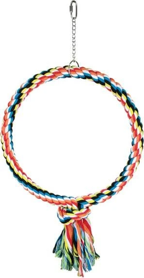 Homestyle Vogelspeelgoed Touwring Vogelspeelgoed 2.5x25 Cm Multi Color 3 Homestyle Vogelspeelgoed Touwring Vogelspeelgoed 2.5x25 Cm Multi Color