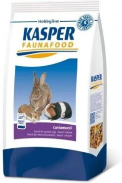 Kasper Faunafood Caviamuesli Caviavoer 15 Kg -Dierenwinkel kasper faunafood hobbyline caviamuesli 15 kg 25437