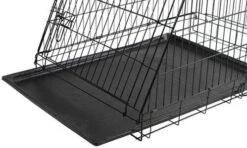 Kerbl Hondenbench 92x63x74 Cm Zwart -Dierenwinkel kerbl bench schuin 92cm 20552