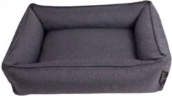 Lex & Max Hondenmand Paris 120 X 85 Cm Polyester Donkergrijs -Dierenwinkel lex en max hondenmand paris 100 x 80 x 20 cm polyester grijs 1137577