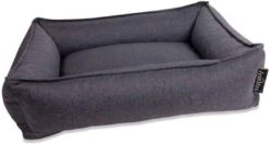 Lex & Max Hondenmand Paris 120 X 85 Cm Polyester Donkergrijs -Dierenwinkel lex en max hondenmand paris grijs 70x55cm 24555