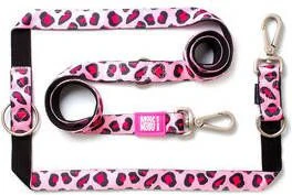 Max & Molly Multifunctionele Hondenlijn Leopard Pink200cm Lang 15mm Breed 4 Max & Molly Multifunctionele Hondenlijn Leopard Pink200cm Lang 15mm Breed - Afbeelding 2