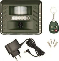 Nature VidaXL Dierenbestrijder Ultrasonisch Met Stekker 21 M -Dierenwinkel nature dierenbestrijder ultrasonisch met stekker 21 151041