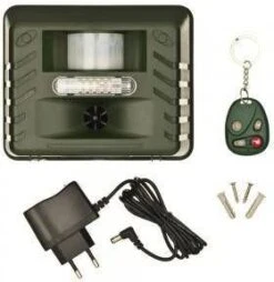 Nature VidaXL Dierenbestrijder Ultrasonisch Met Stekker 21 M -Dierenwinkel nature dierenverjager met 3 functies 8070