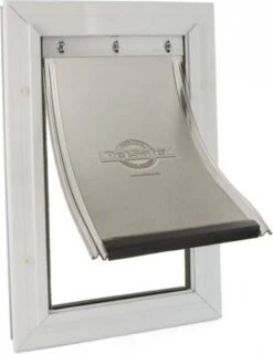 PetSafe Huisdierenluik 600 Maximaal 7 Kg Aluminium 5013 -Dierenwinkel petsafe huisdierenluik tot 7 kg aluminium wit 600 189923