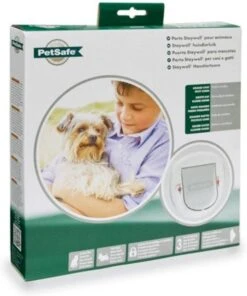 Petsafe Dierenluik 280 Slim Big Cat M Kattenluik 29.4x29.9x5 Cm Wit -Dierenwinkel petsafe kattenluikje grote kat en amp kleine hond 21021