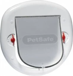 Petsafe Dierenluik 280 Slim Big Cat M Kattenluik 29.4x29.9x5 Cm Wit -Dierenwinkel petsafe kattenluikje grote katkleine hond wit 4 standen 280 183484