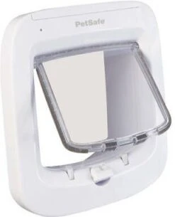 Petsafe Dierenluik Microchip Kattenluik 22.5x14x25.1 Cm Wit -Dierenwinkel petsafe staywell microchip kattenluik 47605