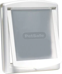 PetSafe Huisdierenluik In 2 Richtingen 760 Large 35, 6 X 30, 5 Cm Wit 5023 -Dierenwinkel petsafe staywell original 2 way dierenluik 5530888