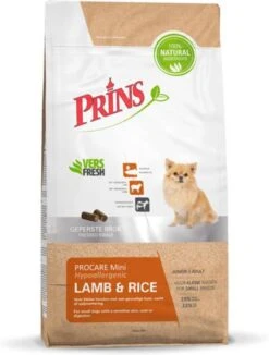 Prins ProCare Mini Lam & Rijst Hypoallergenic Hondenvoer 3 Kg 16 Prins ProCare Mini Lam & Rijst Hypoallergenic Hondenvoer 3 Kg -Dierenwinkel prins procare mini lam rijst 3 kg 42337