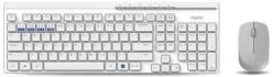 Rapoo 8100M Draadloos Multi Mode Toetsenbord & Muis -Dierenwinkel rapoo 8100m multi mode combo wit 12680
