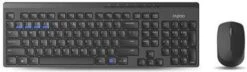Rapoo Draadloze Set Toetsenbord Muis Op 2, 4 Ghz En Bluetooth 8100m -Dierenwinkel rapoo multi mode 8100m combinatieset 121630