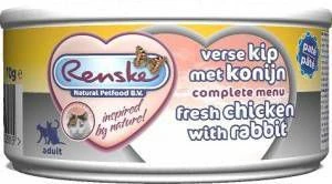 Renske Paté Kip & Konijn Nat Kattenvoer(70 Gram)2 Trays(48 X 70 Gr ) 3 Renske Paté Kip & Konijn Nat Kattenvoer(70 Gram)2 Trays(48 X 70 Gr )