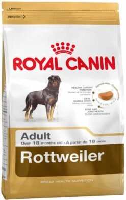 Royal Canin Breed 2x12kg Rottweiler Adult Hondenvoer -Dierenwinkel royal canin rottweiler adult 12 kg 43261