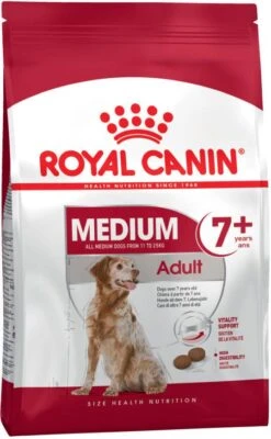Royal Canin Medium Adult 7+ Dubbelpak 2 X 15 Kg -Dierenwinkel royal canin size 15kg medium adult 7 hondenvoer 106849