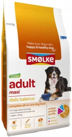 Smolke 12 Kg + 3 Kg Gratis! Smø, Lke Adult Adult Maxi Daily Balance 24 Smolke 12 Kg + 3 Kg Gratis! Smø, Lke Adult Adult Maxi Daily Balance -Dierenwinkel smlke smlke hond adult maxi 12 kg 41971