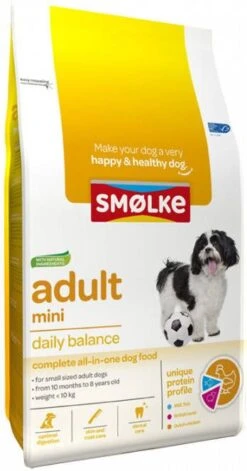 Smolke 2x12kg Adult Mini Daily Balance Smø, Lke Hondenvoer 28 Smolke 2x12kg Adult Mini Daily Balance Smø, Lke Hondenvoer -Dierenwinkel smlke smlke hond adult mini 3 kg 42206