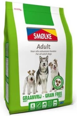 Smolke Adult Grain Free Formula Kip&Lam&Vis Hondenvoer 12 Kg Graanvrij -Dierenwinkel smolke adult graanvrij 12691