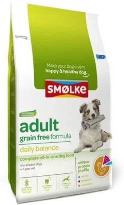 Smolke Adult Grain Free Formula Kip&Lam&Vis Hondenvoer 12 Kg Graanvrij -Dierenwinkel smolke graanvrij hondenvoer adult 12 kg 23360